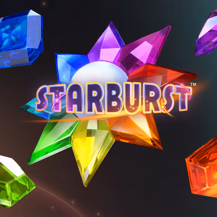 Starburst slot - Classic NetEnt game with expanding wilds and vibrant cosmic theme